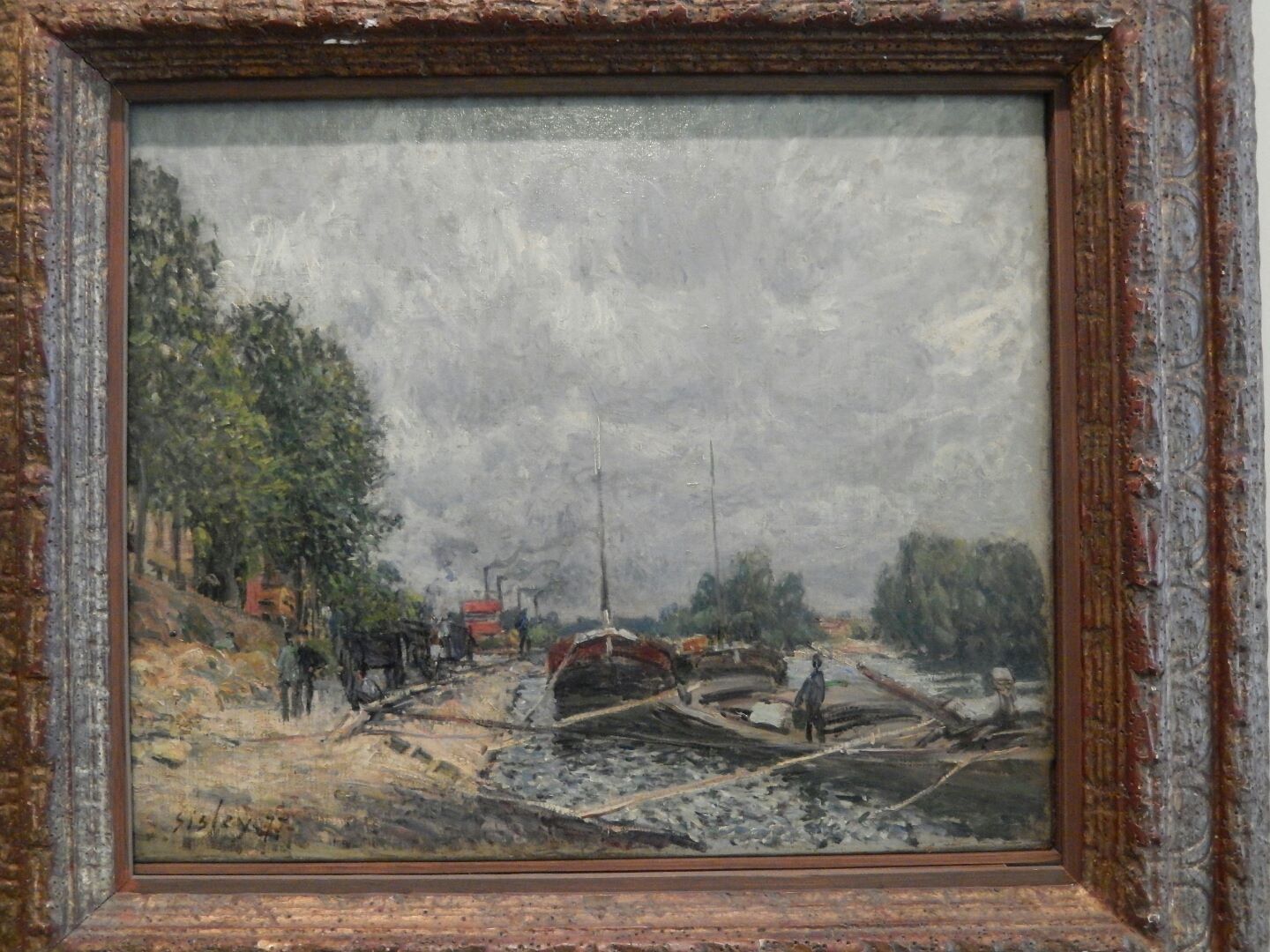 ... it houses the French Impressionists.