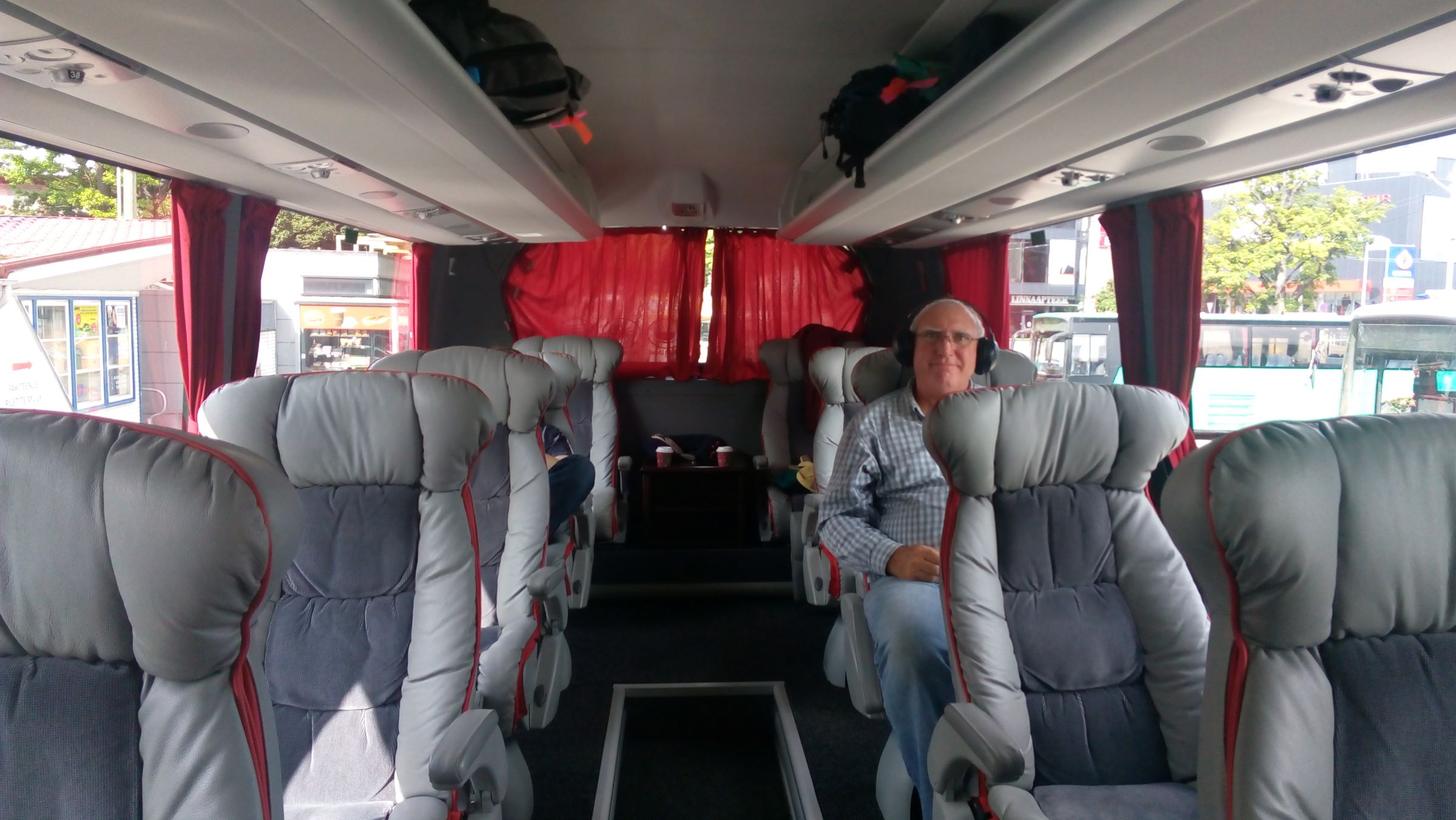 ... but it was a very comfortable coach!