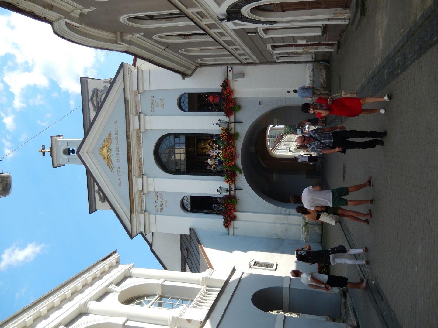
The Gates of Dawn is one of the most visited shrines in Vilnius due to the 17th century painting of the Blessed Virgin Mary, Mother of Mercy, in the Chapel.