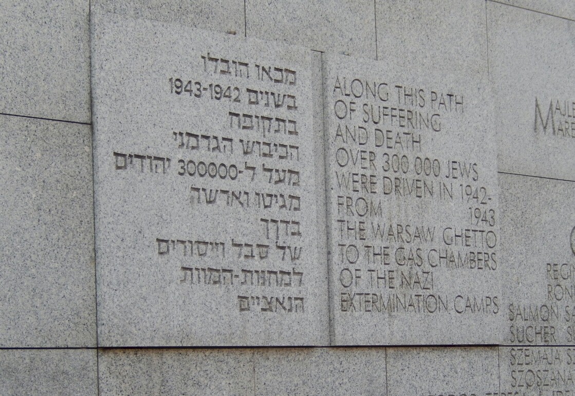 From the Warsaw Ghetto, Jews were deported to Nazi camps and mass-killing centers.