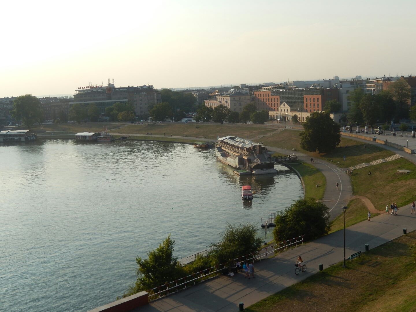 View of the River Vistula...
