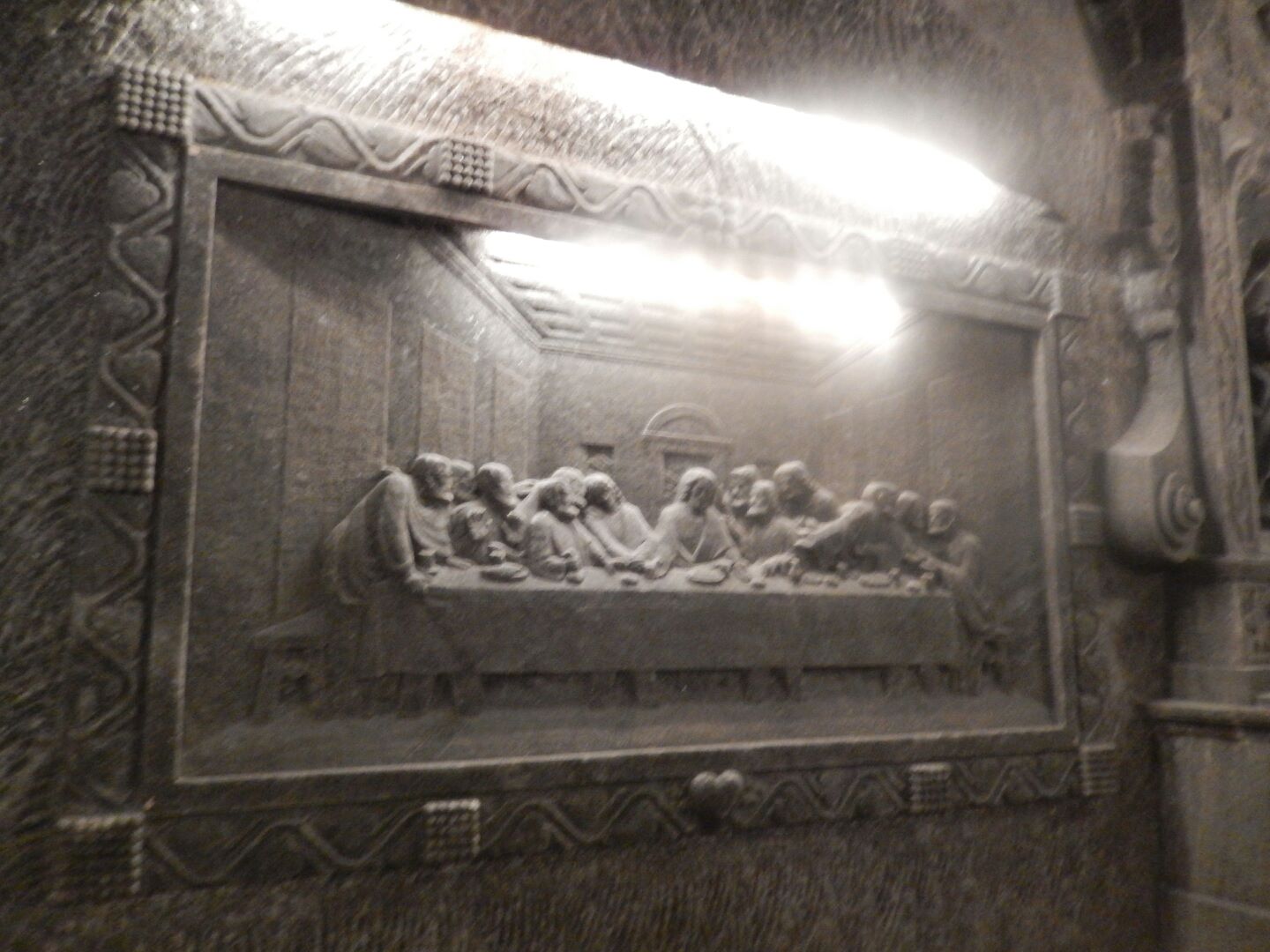 ... including the Last Supper.
