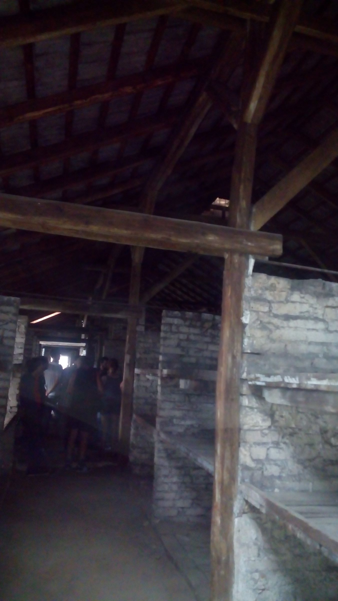 Inside one of the domitories...
