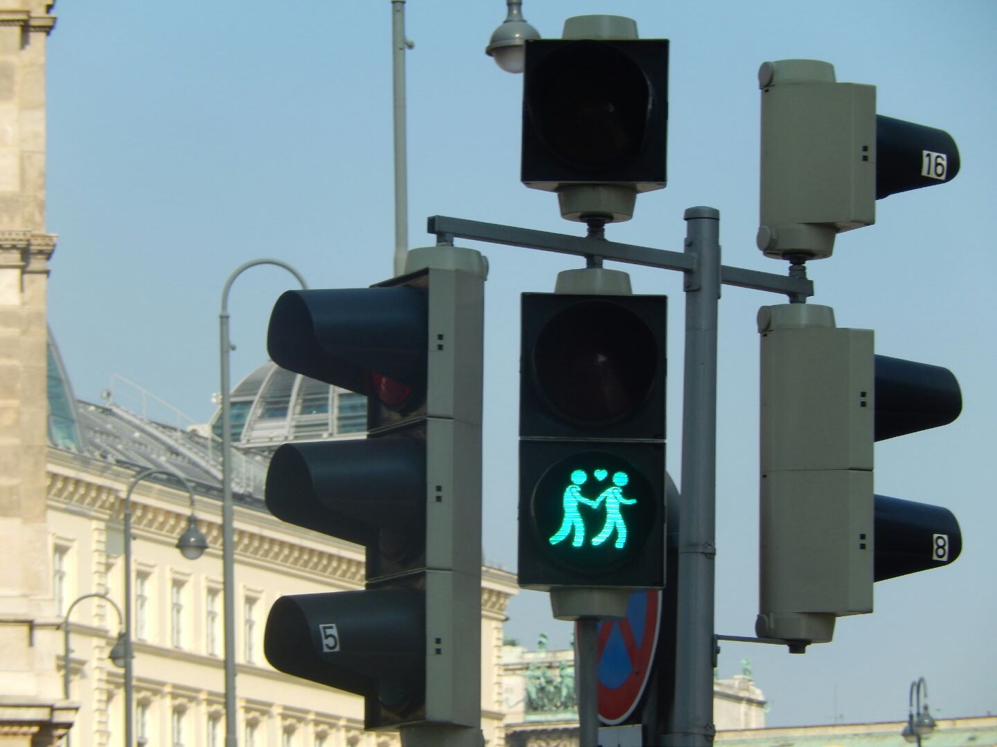 More traffic lights.
