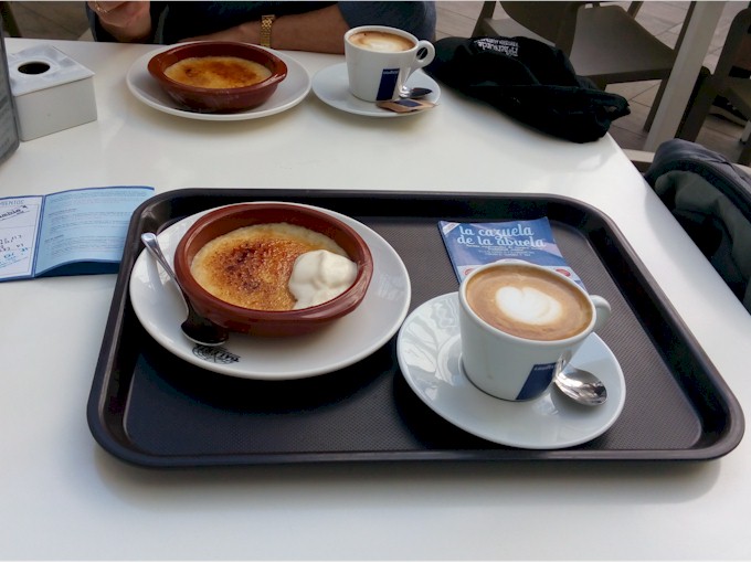 ... this time a flan...