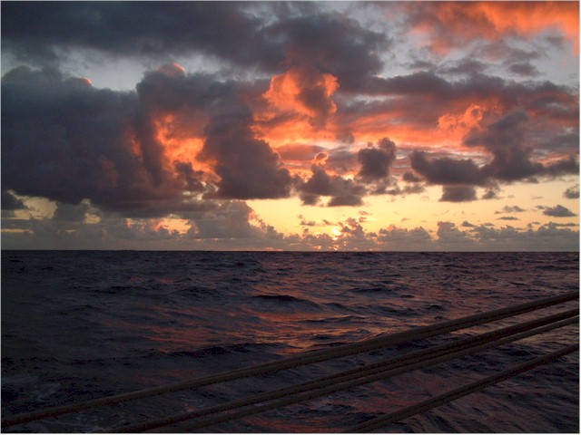 Squalls brewing in the dawn...
